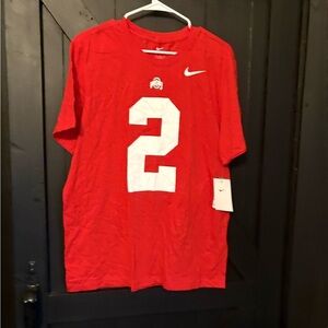 Nike Bright Red Women's Button-Down Shirt